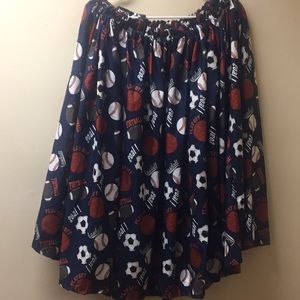Andorra women or  TRANS drawstring skirt 2x